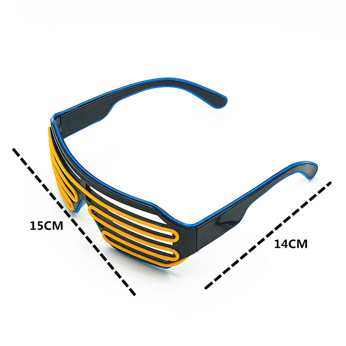 Leuchtende Brille LED Gafas Luminous - Miseru