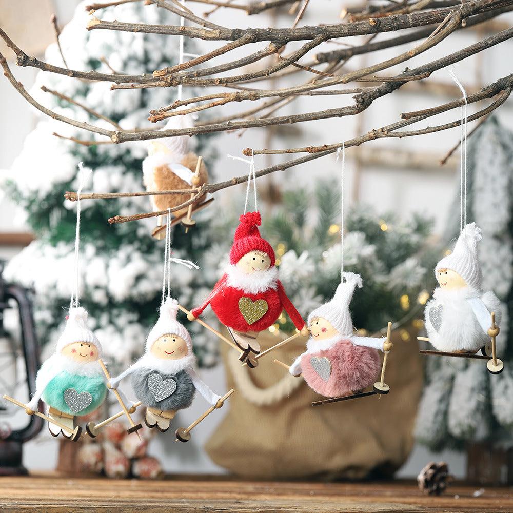 Plüsch Puppe Anhänger Für den Weihnachtsbaum - Miseru