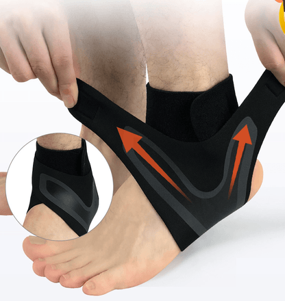 Knöchel Unterstützung Klammer Sicherheits Lauf Basketball Sport Ankle Ärmeln - Miseru