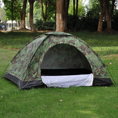 Doppel Camouflage Zelt Freizeit Zelt Outdoor Camping Zelt - Miseru