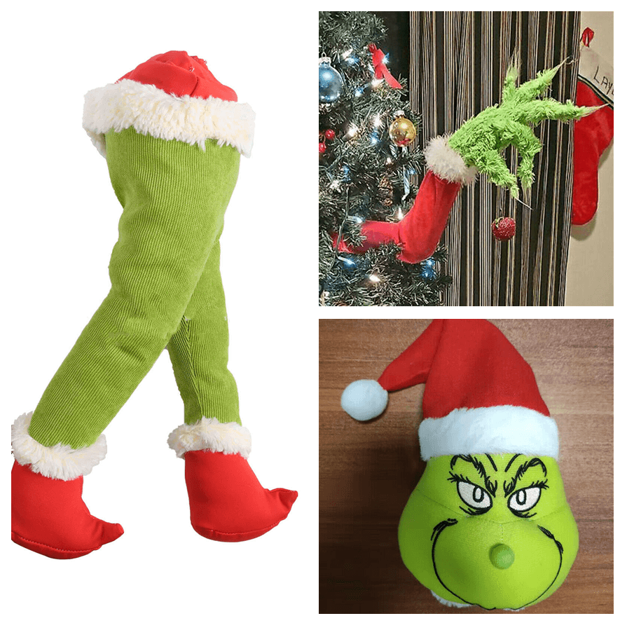 Grinch bein Weihnachten baum dekoration - Miseru