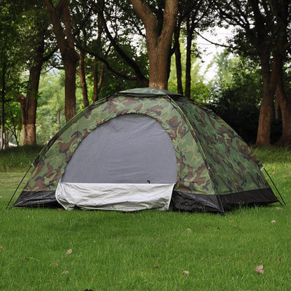 Doppel Camouflage Zelt Freizeit Zelt Outdoor Camping Zelt - Miseru