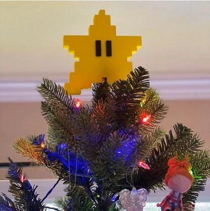 Weihnachten baum pixel starfish dekoration - Miseru