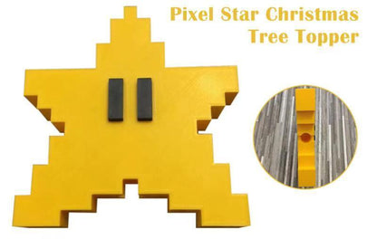 Weihnachten baum pixel starfish dekoration - Miseru