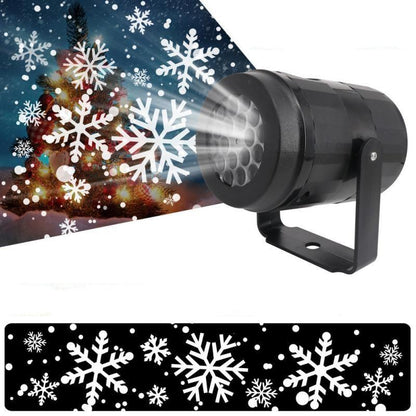 LED Weihnachten Schnee Lichter Projektor Weihnachten Lampe - Miseru