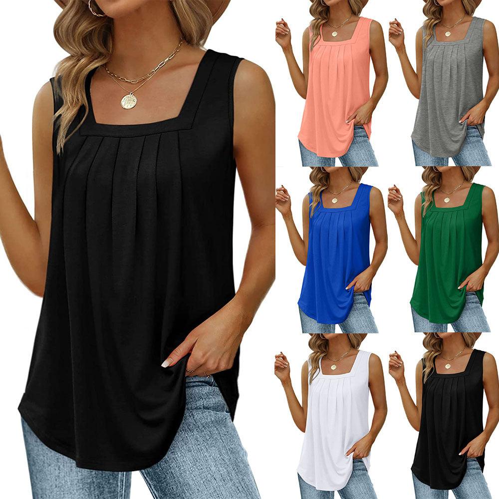 Sommer Tops Square Neck - Miseru