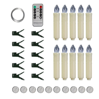 Weihnachts baum Dekorative LED Kerzenlicht mit Fernbedienung - Miseru