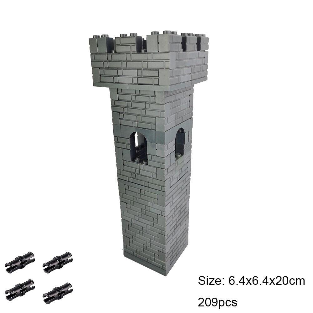 LEGO | Festung Baustein War of Glory Fastness Castle Knights Befestigte Position Bildungssteine Spielzeug Junge Geschenk - Miseru