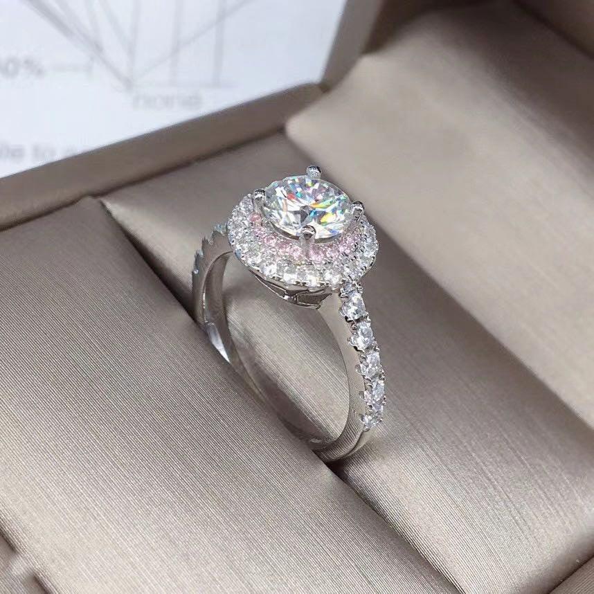 DIWENFU | Kristall Diamant Ring für Frauen - Miseru