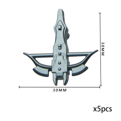 LEGO | Mittelalter Ritter Waffe Schwert für Spartan Krieger Burg Ritter Rom Kreuzritter Schild Speer Armbrust Bausteinfiguren - Miseru