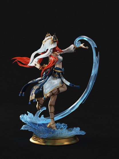 27cm Genshin Impact Nilou Figur Anime Figuren Action Figur Sexy Statue Tanz Kostüm Puppe Vorverkauf Schreibtisch Modell Gk Spielzeug Geschenk - Miseru