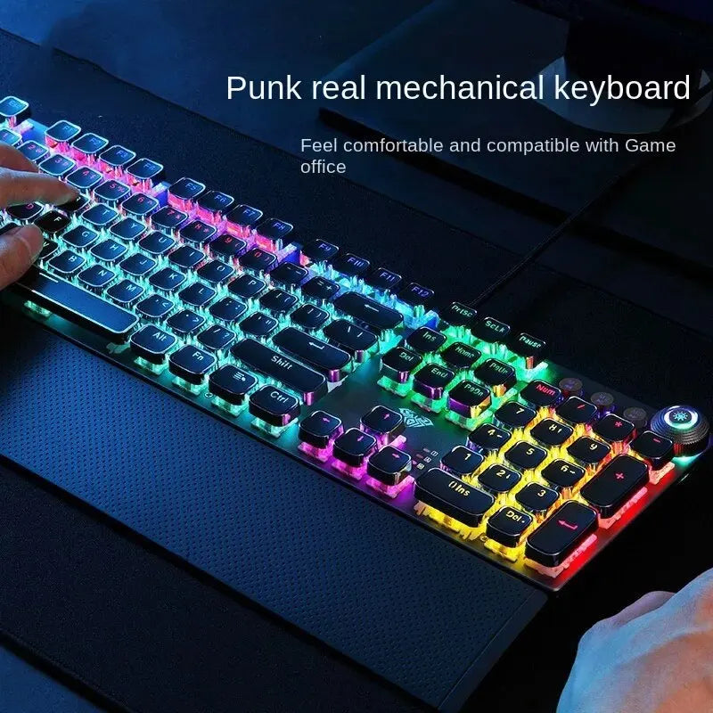 F2088 Mechanische Gaming-Tastatur, Anti-Ghosting,