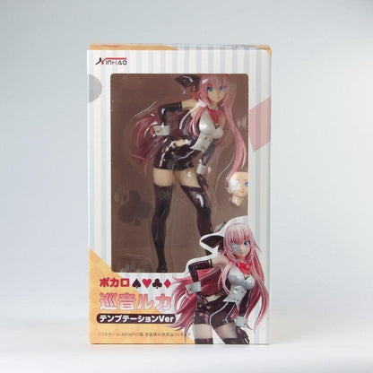 Hatsune Miku Megurine Luka Karte Kaninchen Ohr Poker Charakter Vocal Box Figur Pvc Action-figuren Dekoration Modell Puppe Spielzeug Geschenke - Miseru