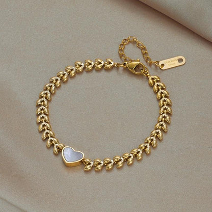 Armband Kreuze & Sterne Gold Geschenke für Frauen - Miseru