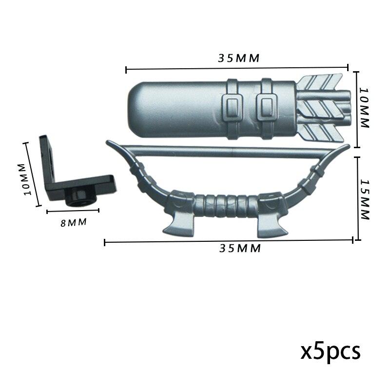 LEGO | Mittelalter Ritter Waffe Schwert für Spartan Krieger Burg Ritter Rom Kreuzritter Schild Speer Armbrust Bausteinfiguren - Miseru