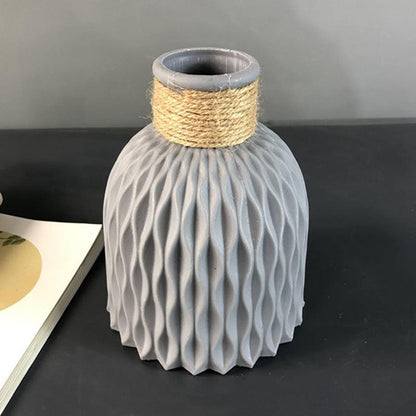 Moderne Blumenvase aus Keramikimitat - Miseru