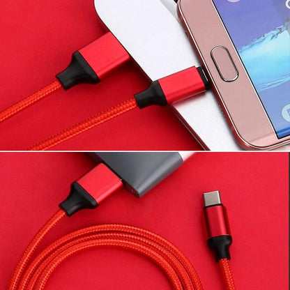 USB-C-Kabel Typ C-Kabel Schnelles Laden Für Samsung - Miseru