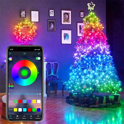 String Lichter Led Kupfer Draht Lichter mit APP Steuerbar - Miseru