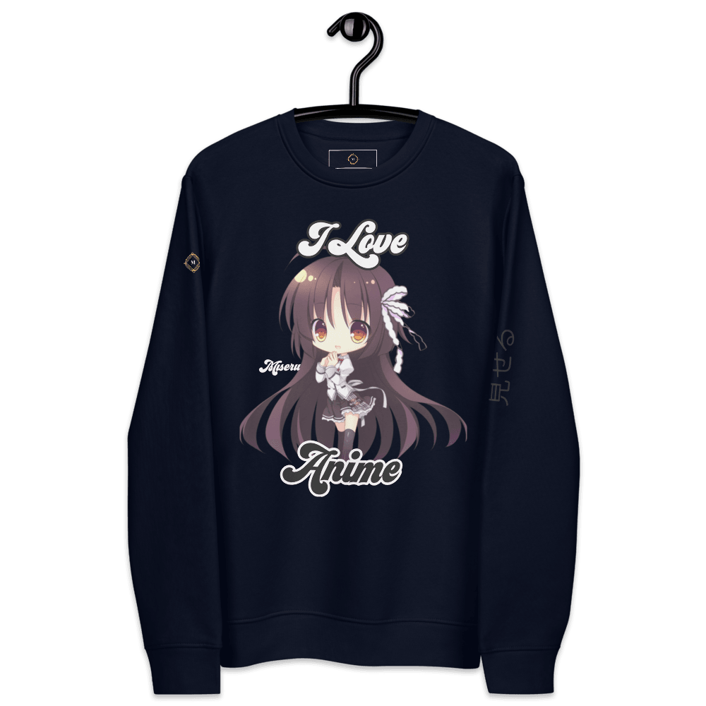 Miseru | Bio-Pullover I love Anime - Miseru