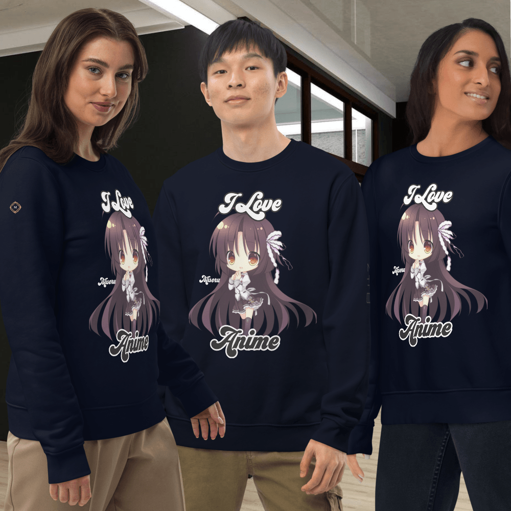 Miseru | Bio-Pullover I love Anime - Miseru