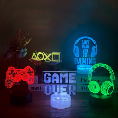 3D LED Gaming Setup RGB-Lampe Spielzimmer - Miseru