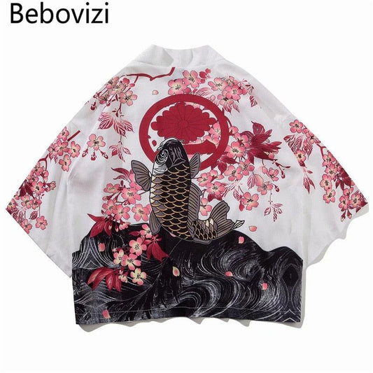 Bebovizi Kranich Koi Kimono im japanischen Stil Tokyo - Miseru