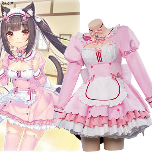 Nekopara Schokoladen Cosplay Kostüm - Miseru