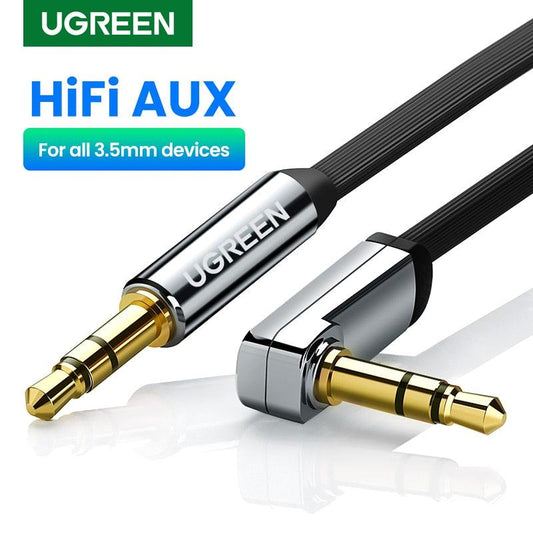 UGREEN Aux-Kabel Lautsprecherkabel 3,5 mm Audiokabel - Miseru