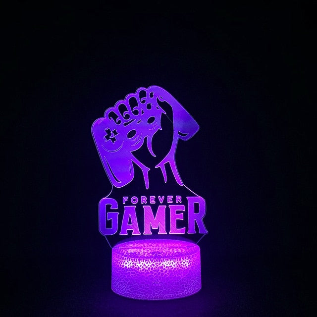 3D LED Gaming Setup RGB-Lampe Spielzimmer - Miseru